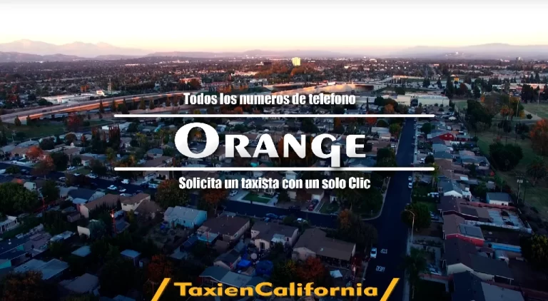 Números Radio Taxi en Orange 24 Horas
