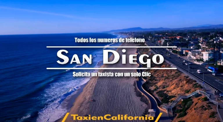 Números de Taxi en San Diego 24 horas